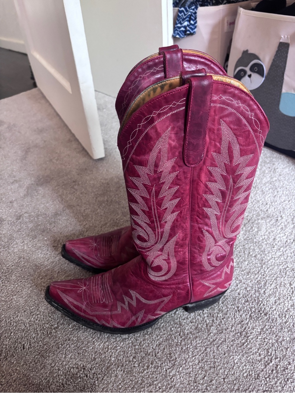 Old Gringo Red Cowboy Boots w size 10
